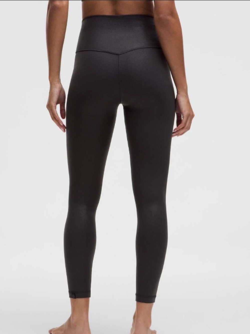 Lululemon Align High-Rise Pant 25"
Shimmer Luxe Shine Foil Black size 10 - Picture 2 of 14